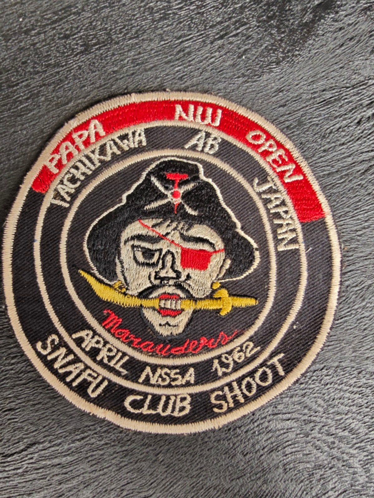 Grote patch Marauders april 62 Japan, Verzamelen, Militaria | Algemeen, Ophalen of Verzenden, Landmacht, Amerika