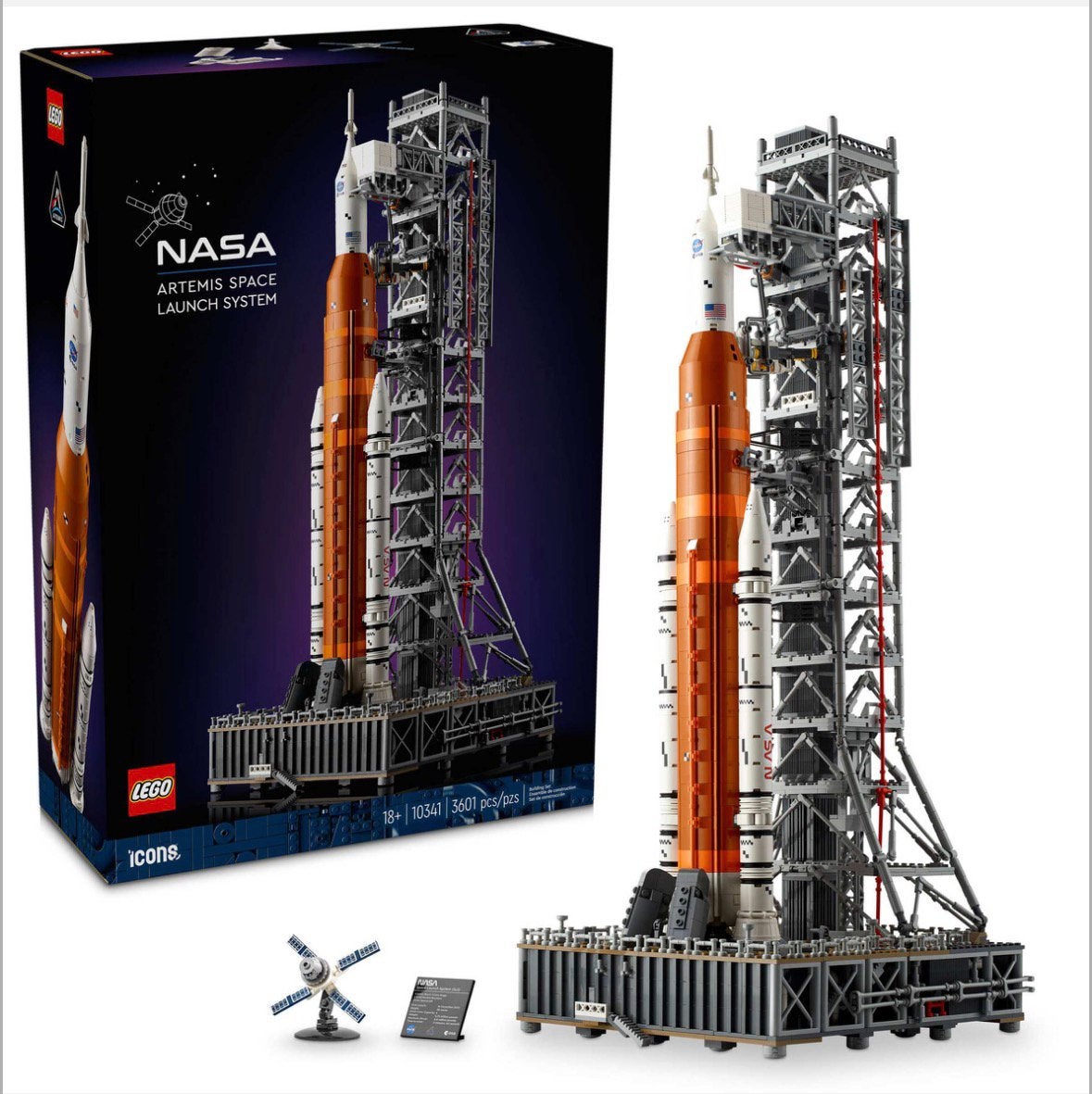LEGO Artemis Ruimtelanceer systeem, Gebruikt, Lego, Ophalen of Verzenden, Compleet