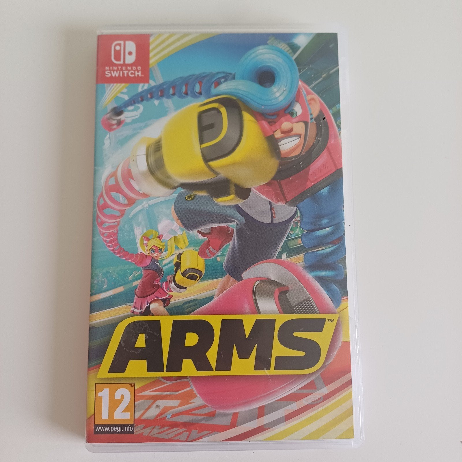 Arms Nintendo Switch, Spelcomputers en Games, Ophalen, Vechten, Zo goed als nieuw, 3 spelers of meer