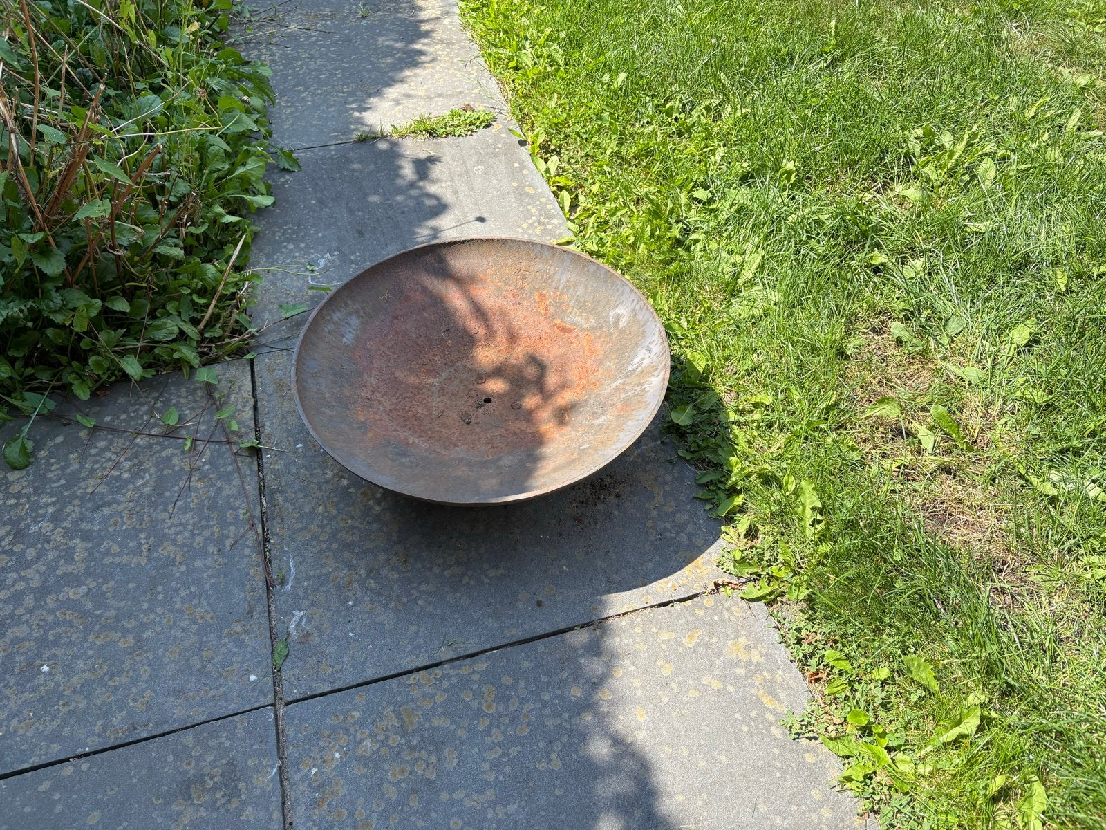 Gietijzeren vuurschaal 60cm - Gebruikt, Tuin en Terras, Ophalen, Gebruikt