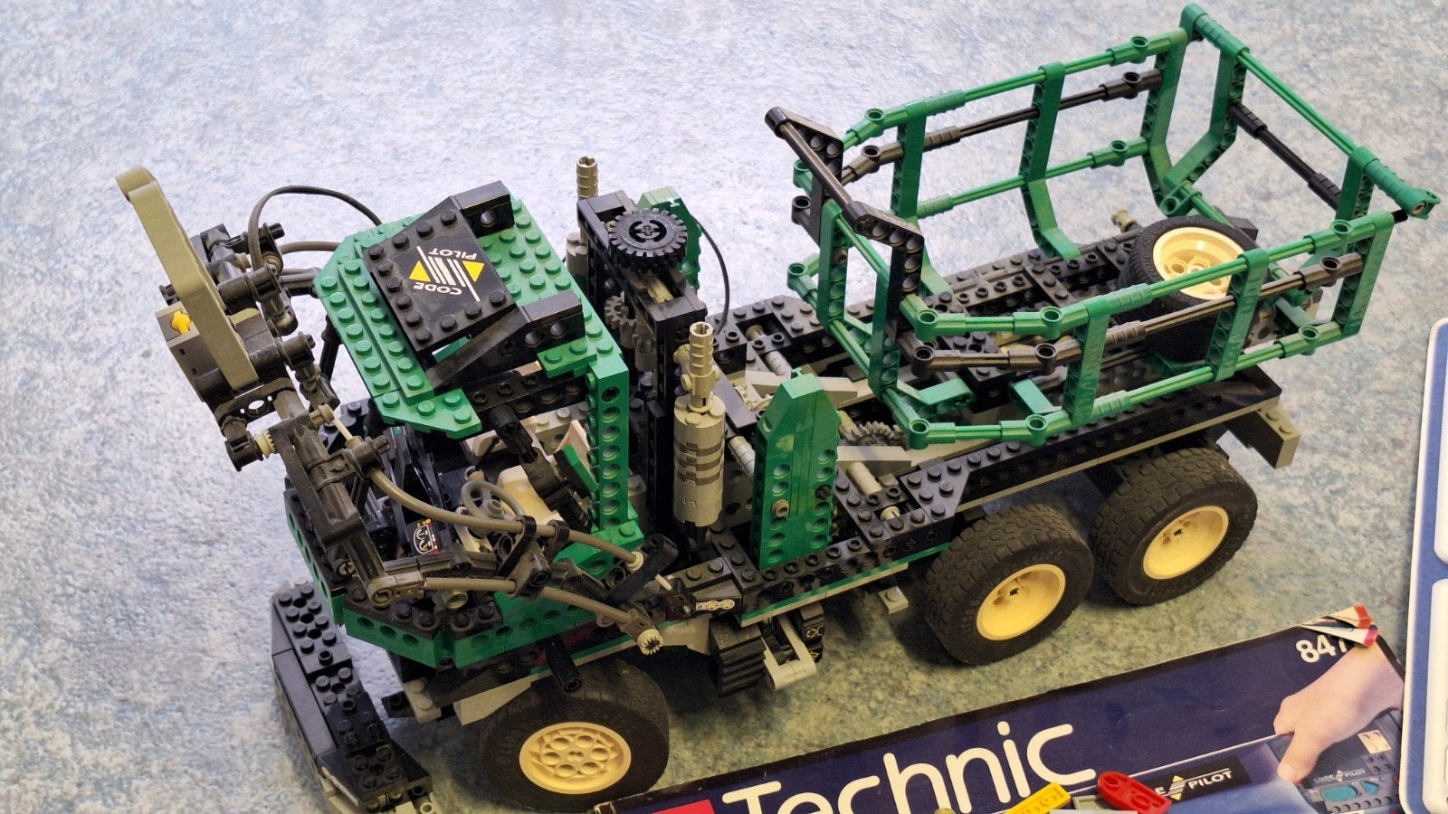 lego technic 8479 scannertruck, Ophalen