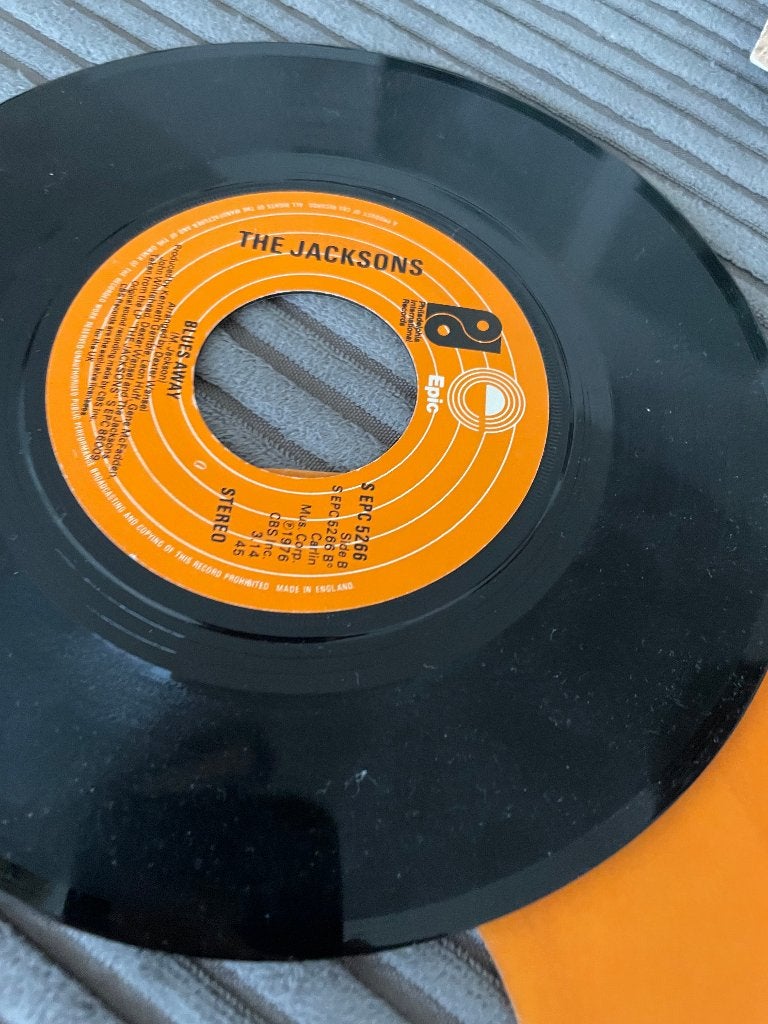 The jacksons single show me the way to go, Beschermende buitenhoes, Verzenden, Gebruikt, Pop