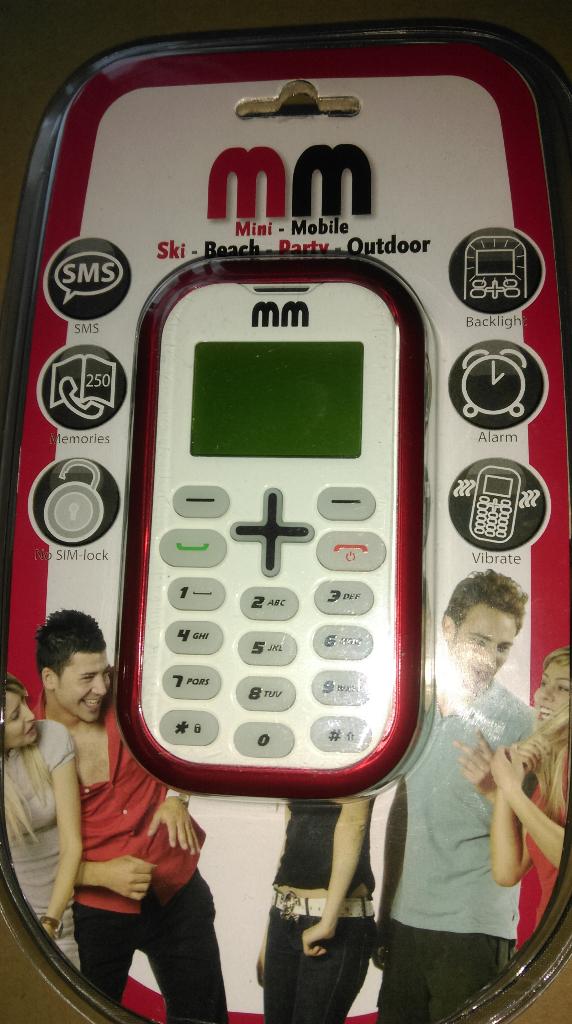 Extra dunne mobiele MM mini telefoon, Telecommunicatie, Mobiele telefoons | Overige merken, Nieuw, Ophalen of Verzenden, Klassiek of Candybar
