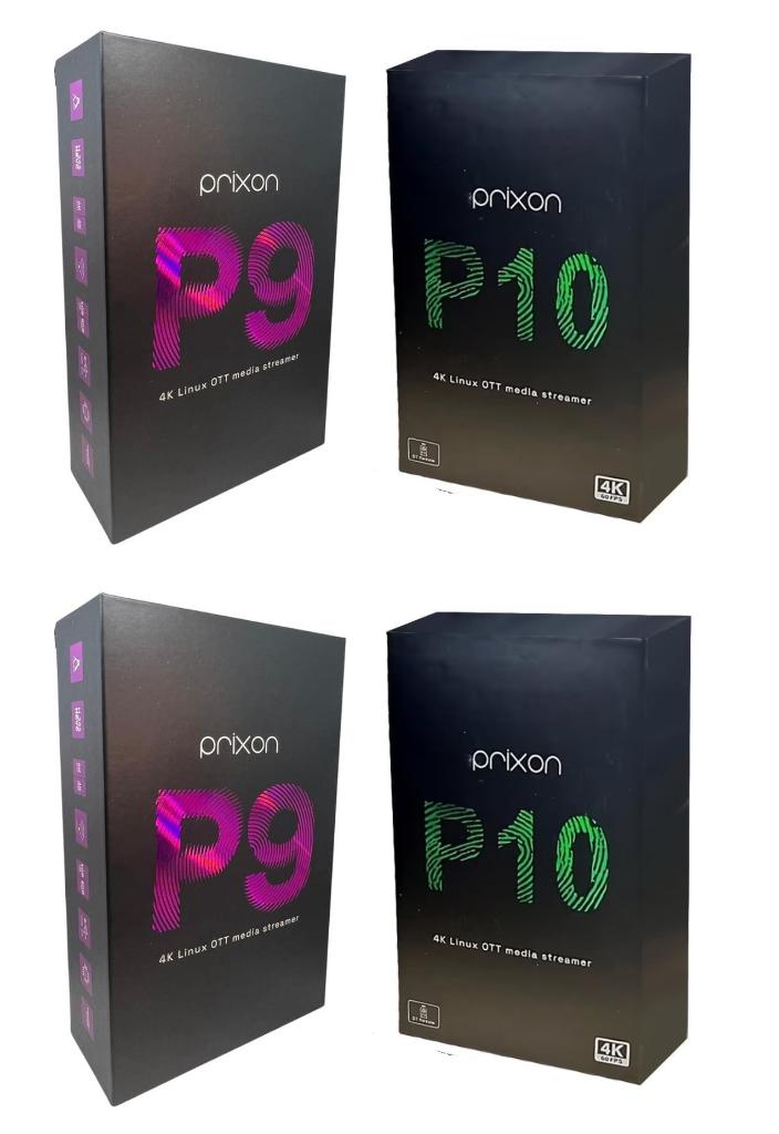 Prixon P9 | Prixon P10 | Xsarius | Prixon box - IPTV Kastje, Audio, Tv en Foto, Mediaspelers, Nieuw, Minder dan 500 GB, Ophalen of Verzenden