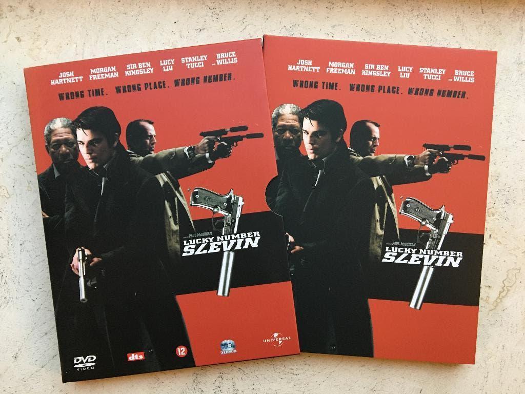 Lucky Number Slevin ( 2 DVD Box ) met o.a. Bruce Willis, Boxset, Actie, Ophalen of Verzenden, Zo goed als nieuw