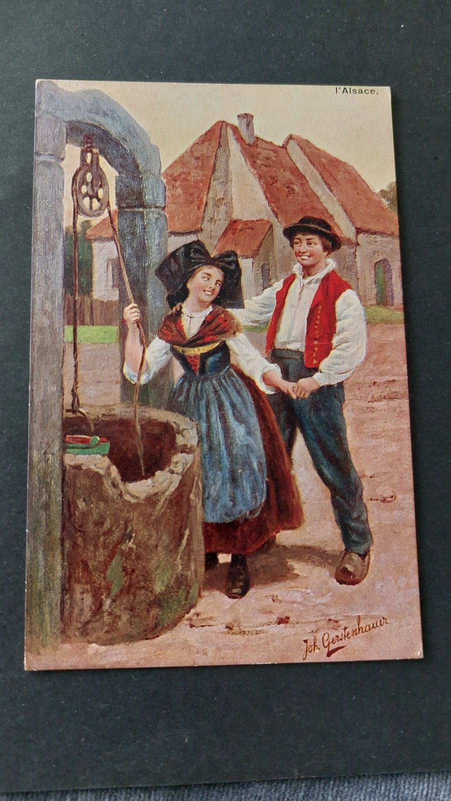 Joh.Gerstenhauer, l'Alsace, serie S, Verzamelen, Verzenden, Voor 1920, Ongelopen, Overige thema's