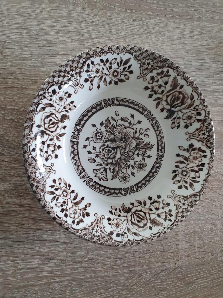 Vintage Ironstone Staffordshire schaaltjes, Antiek en Kunst, Antiek | Porselein, Ophalen of Verzenden