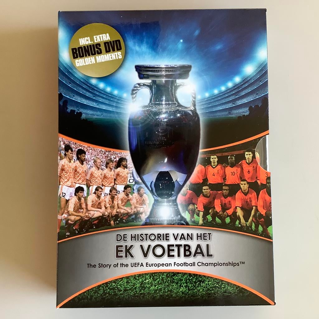 DE HISTORIE van  EK VOETBAL: NIEUW IN GESEALDE VERPAKKING!!, Cd's en Dvd's, Ophalen of Verzenden, Nieuw in verpakking, Voetbal