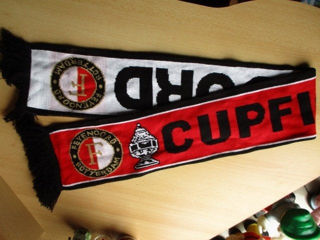 Feyenoord sjaal  140cm  Cupfighters, Ophalen of Verzenden, Zo goed als nieuw