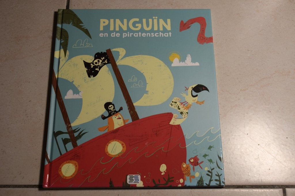 Nog één verhaaltje Pinguin en de piratenschool Julie Harman, Boeken, Kinderboeken | Kleuters, Ophalen of Verzenden, Zo goed als nieuw