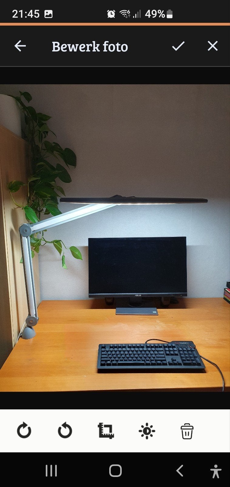 Originele Daylight Slimline LED Bureaulamp (3 niveaus), Ophalen, Zo goed als nieuw