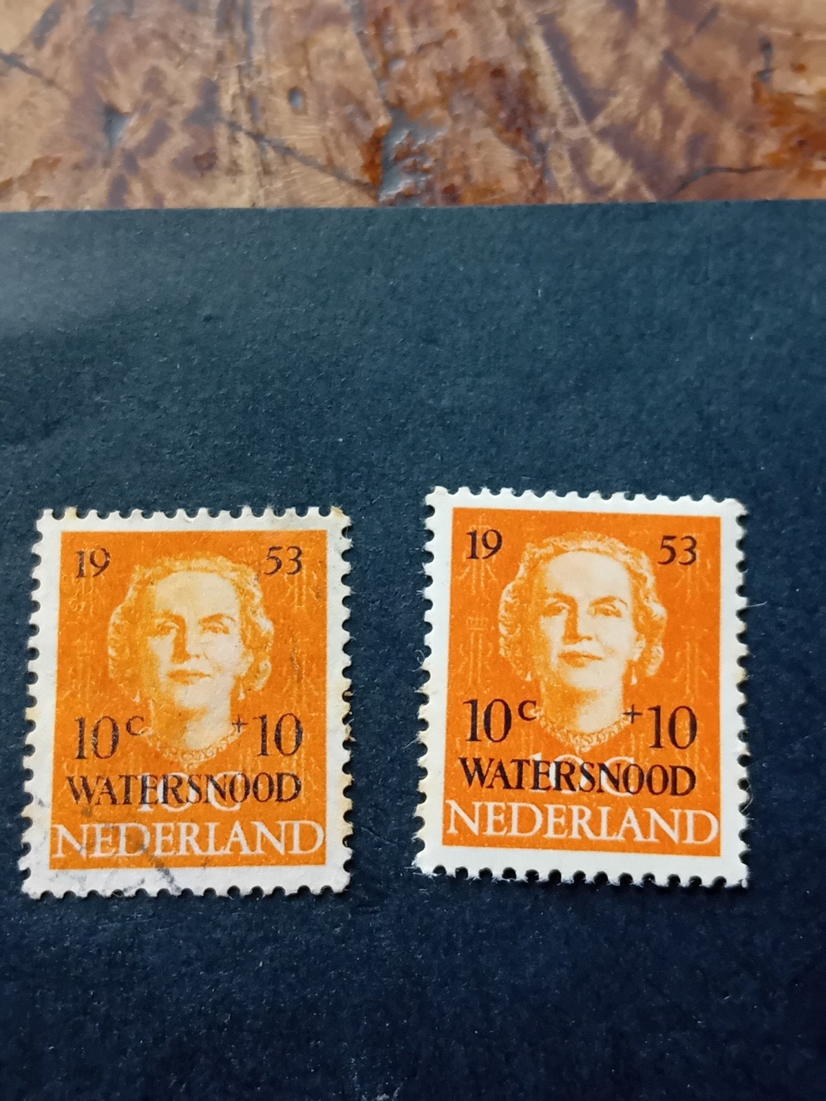 Watersnoodzegels Nederland 1953 - Koningin Juliana, Postzegels en Munten, Ophalen of Verzenden
