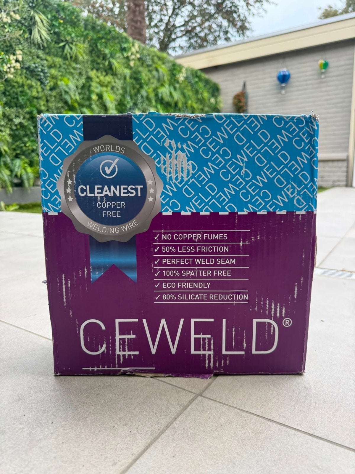 CEWELD lasdraad, Ophalen
