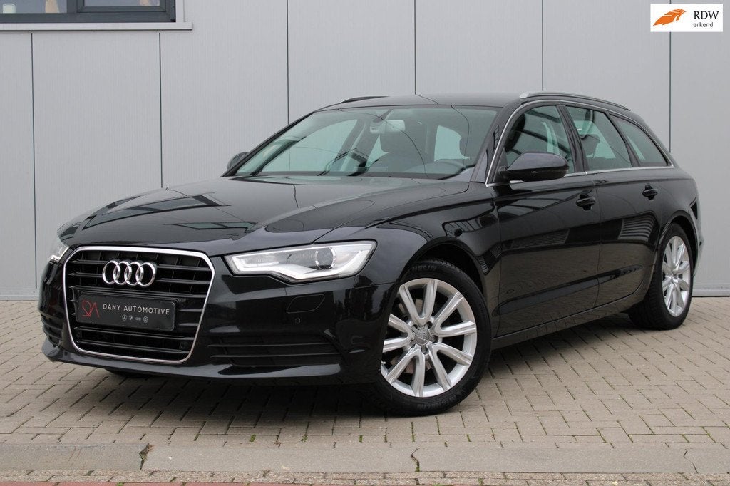 Audi A6 Avant 2.8 FSI Pro Line S LEDER I INKLAPBARE TREKHAAK, Auto's, Audi, Euro 5, Gebruikt, Zwart, 2773 cc