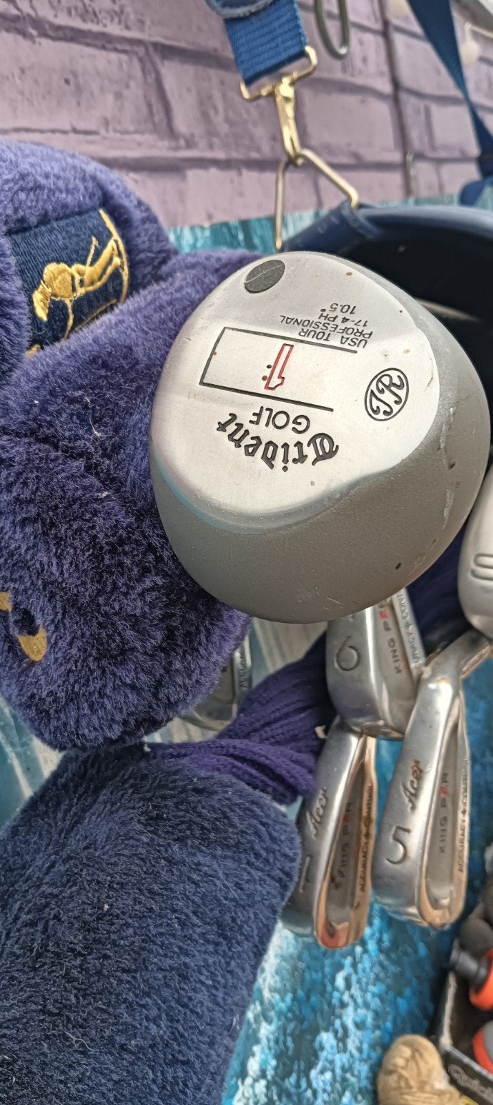 Complete golfset met tas en clubs - Gebruikt, Ophalen, Gebruikt, Set, Overige merken