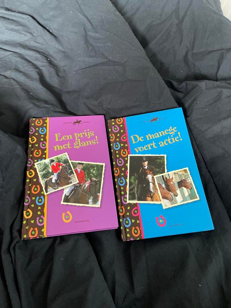 Manege Meiden boeken: Een prijs met glans! & De manege, Ophalen of Verzenden, Gelezen, Nederland