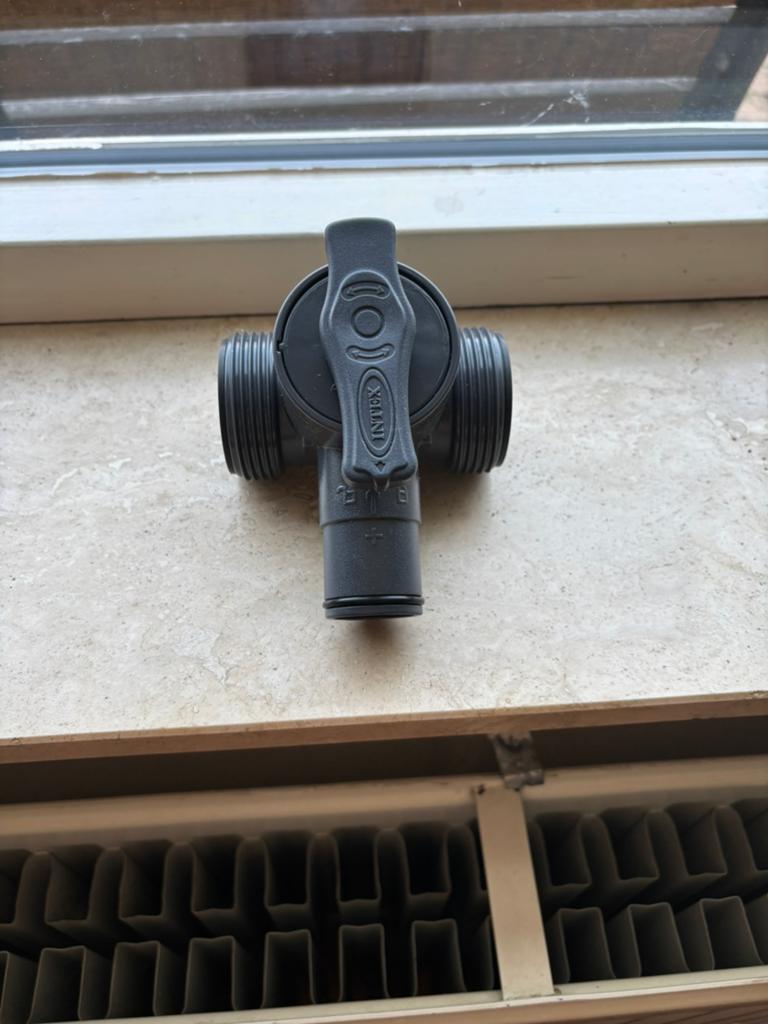 Intex 32mm bypass kraan, Ophalen of Verzenden, Nieuw
