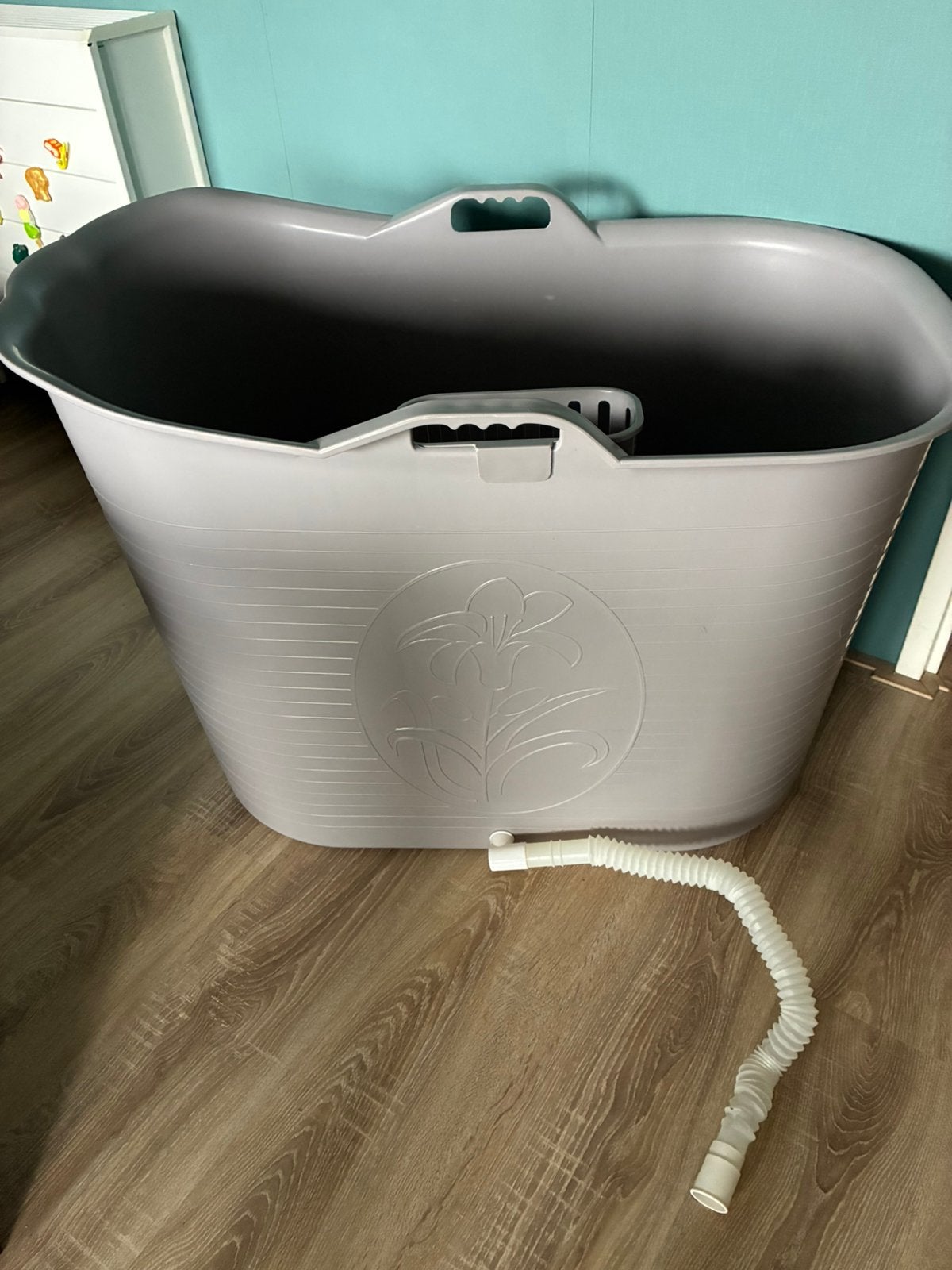 Bath bucket grijs / zitbad voor volwassenen, Ophalen, Overige typen, 50 tot 100 cm, Zo goed als nieuw