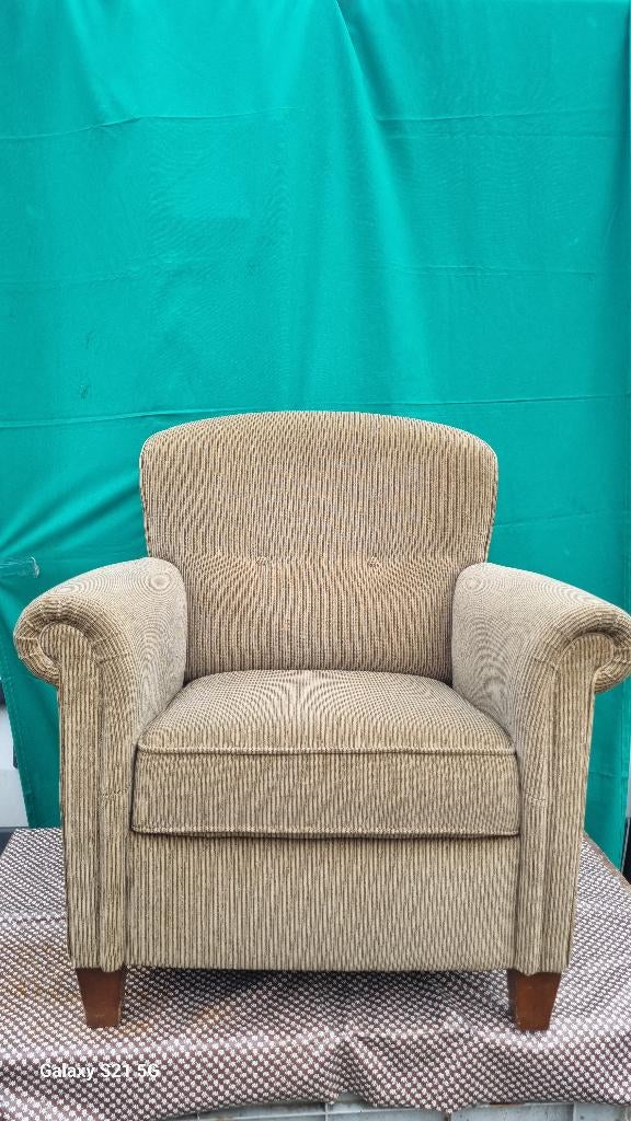 Hand gemaakte FAUTEUIL, Huis en Inrichting, Fauteuils, Ophalen, 75 tot 100 cm, Zo goed als nieuw, RELAX GEMAK