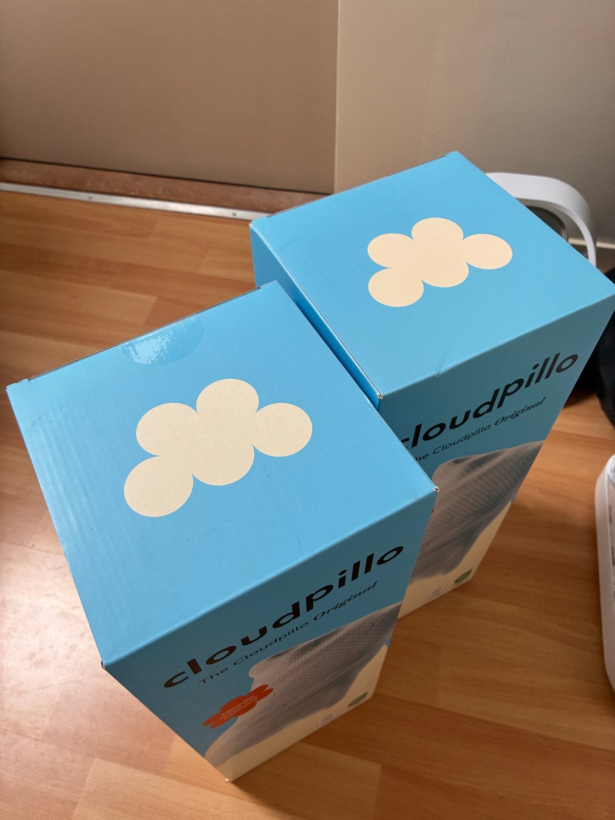 2 Cloudpillo Original hoofdkussens - Nieuw in doos, Ophalen, Ademend, Hoofdkussen, Nieuw