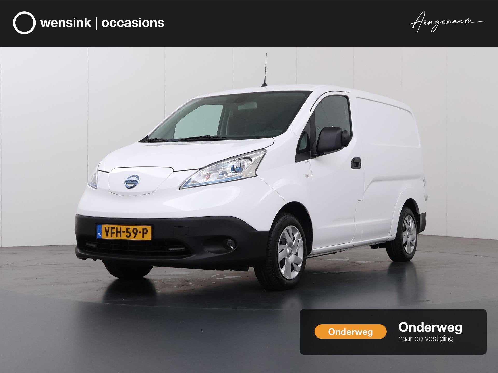Nissan e-NV200 BUSINESS 40 kWh | SoH 90,5% | CLIMATE CONTROL, Auto's, Gebruikt, Zwart, 450 kg, Wit