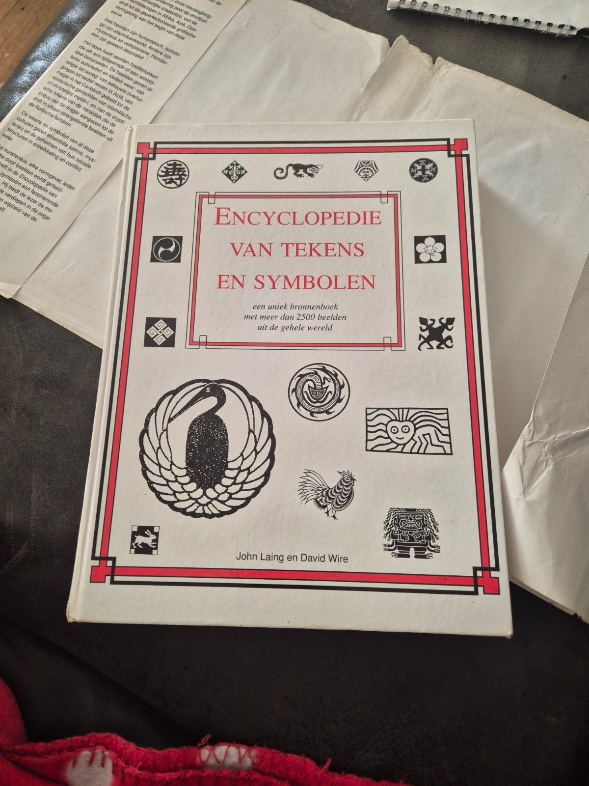 encyclopedie van tekens en symbolen John Liang david wire, Ophalen of Verzenden