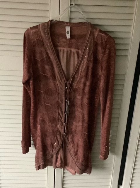 Tredy Tuniek Maat 38, Maat 38/40 (M), Bruin, Tredy, Ophalen of Verzenden
