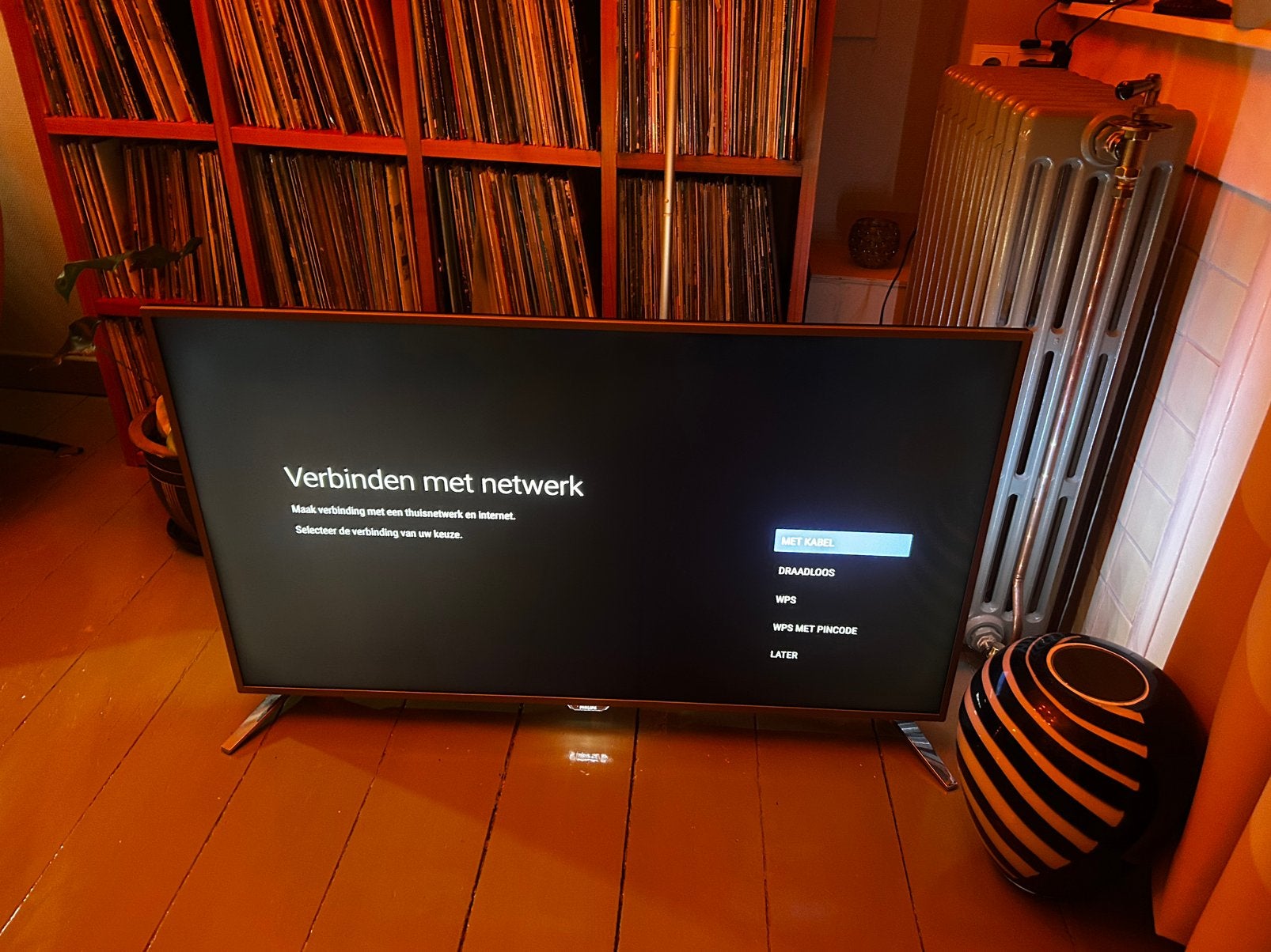 Philips 50 inch smart tv met ambiligth, Ophalen, Philips, 50 Hz, Zo goed als nieuw