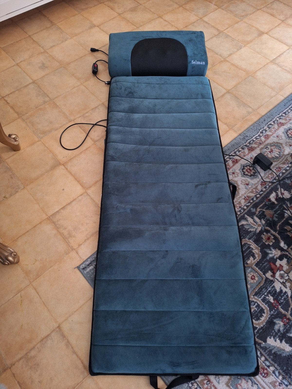 Felman Massage Matras met Kussen - Ontspanning Thuis, Ophalen