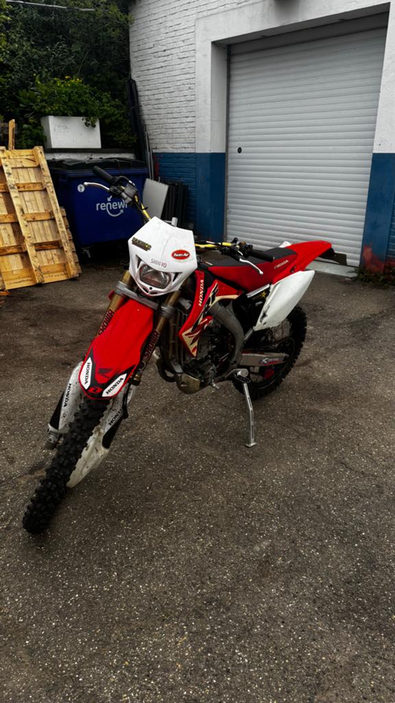 Honda CRF450R op kenteken, Ophalen, Gebruikt, Honda