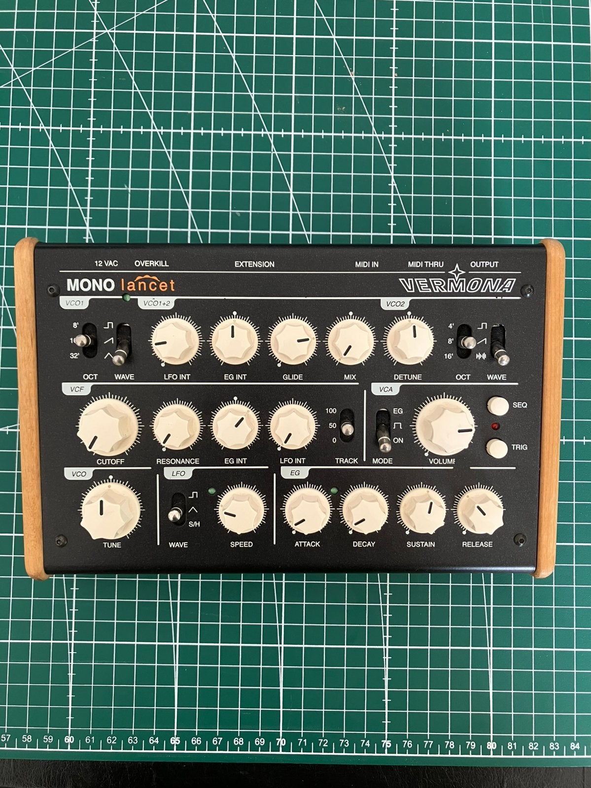 Vermona Mono Lancet Synthesizer, Muziek en Instrumenten, Ophalen of Verzenden, Gebruikt, Overige aantallen, Overige merken
