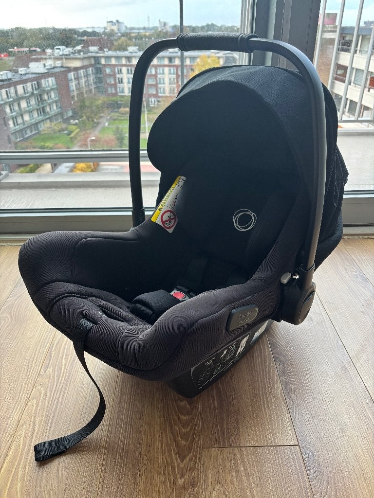Bugaboo Nuna Turtle Air + Isofix, Zo goed als nieuw, Isofix, 0 t/m 13 kg, Ophalen