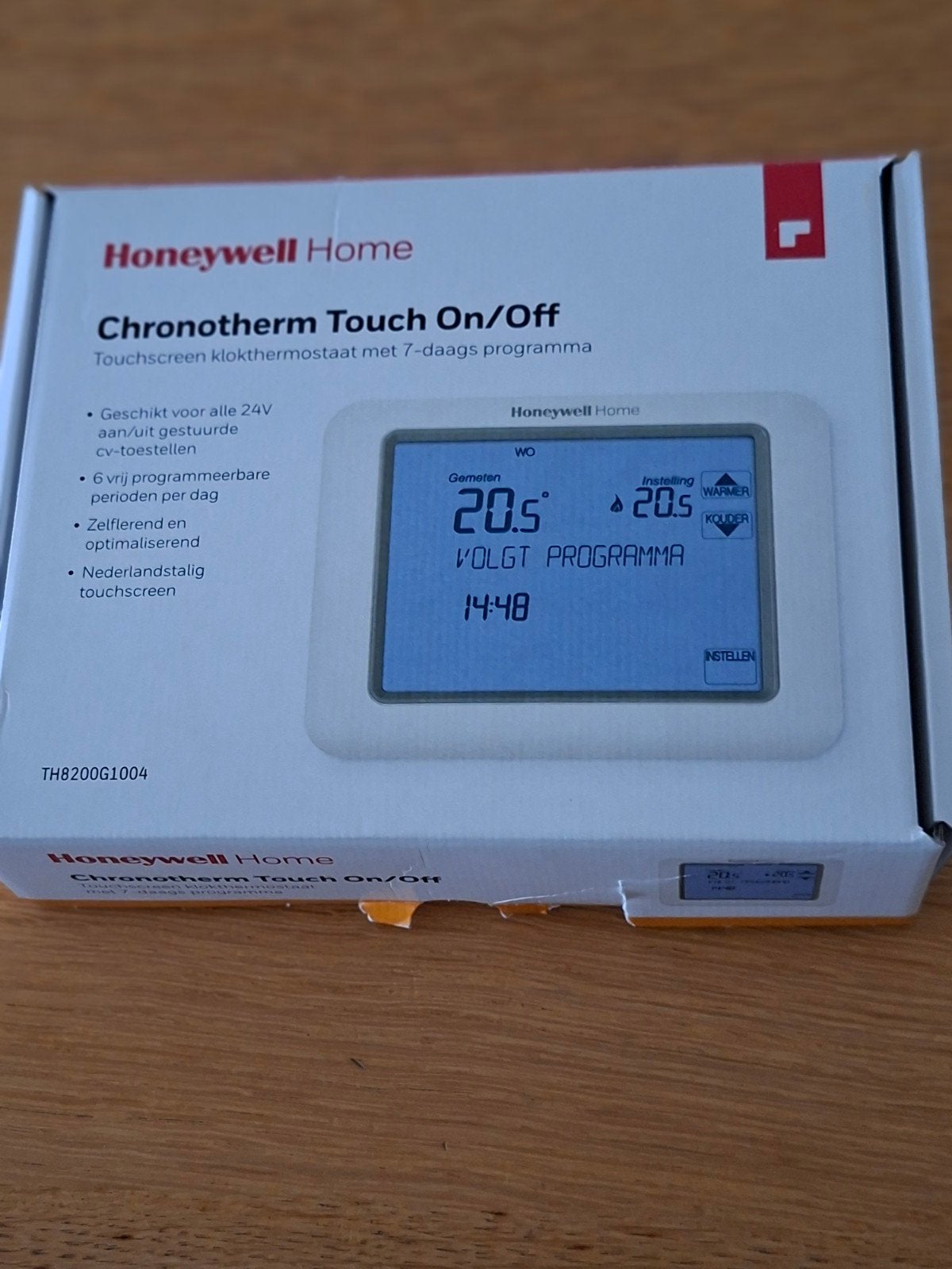 Chronotherm Touch On/Off Klokthermostaat
2 jaar oud., Ophalen, Zo goed als nieuw