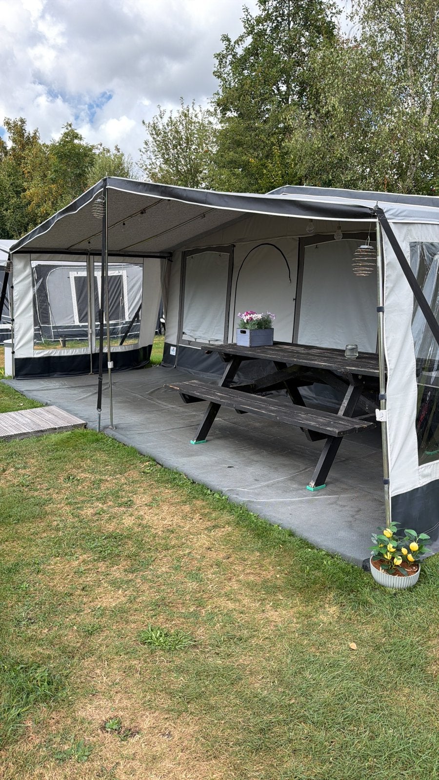 Voortentluifel Brand parasol HD Omloopmaat 14. 1002/1025, Ophalen, Zo goed als nieuw