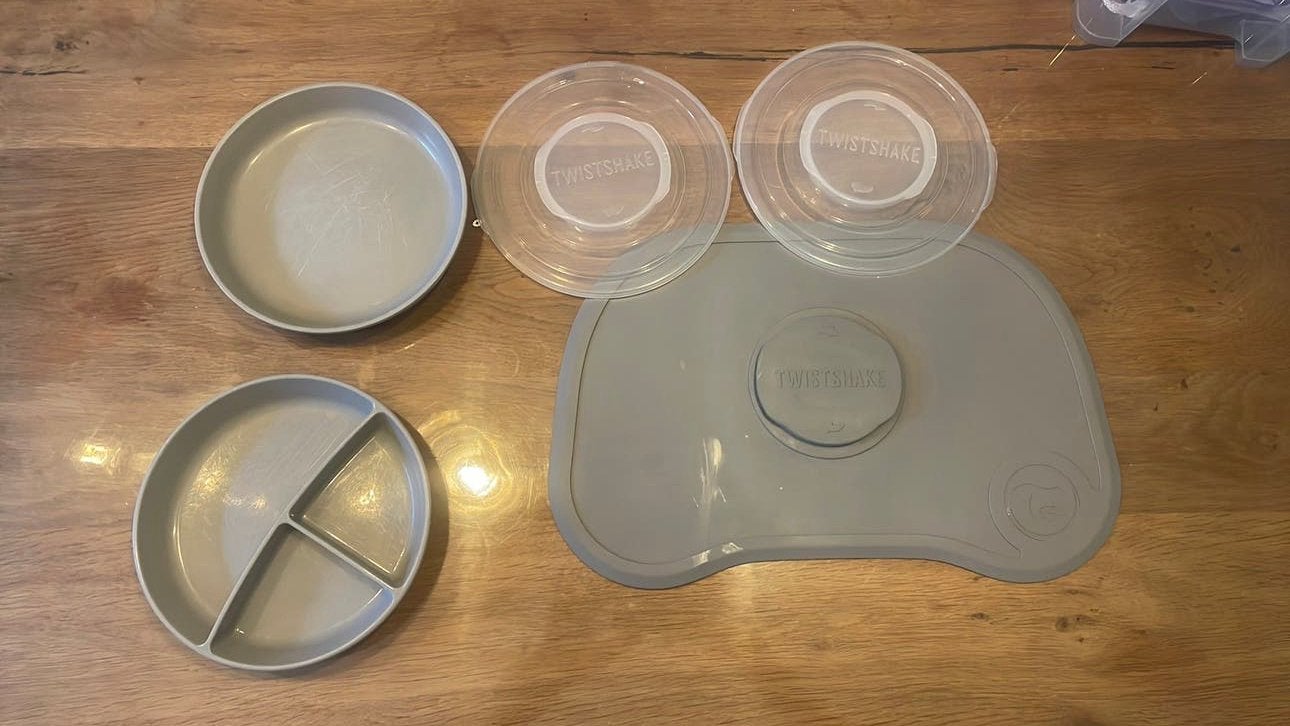 Twistshake kinder baby eet set, Ophalen of Verzenden, Gebruikt
