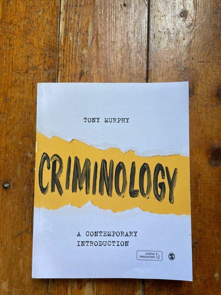 Tony Murphy - Criminology: A Contemporary Introduction, Ophalen, Zo goed als nieuw, Tony Murphy, Overige onderwerpen