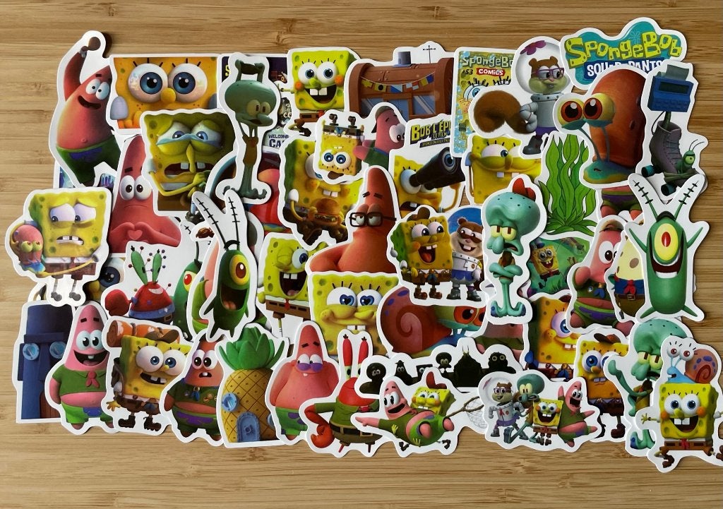 SpongeBob stickers, Verzamelen, Verzenden, Nieuw