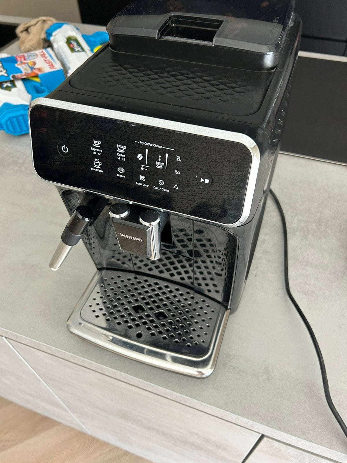 Philips 2200 Series volautomatische espressomachine, Ophalen, Zo goed als nieuw, Espresso apparaat, Stoompijpje