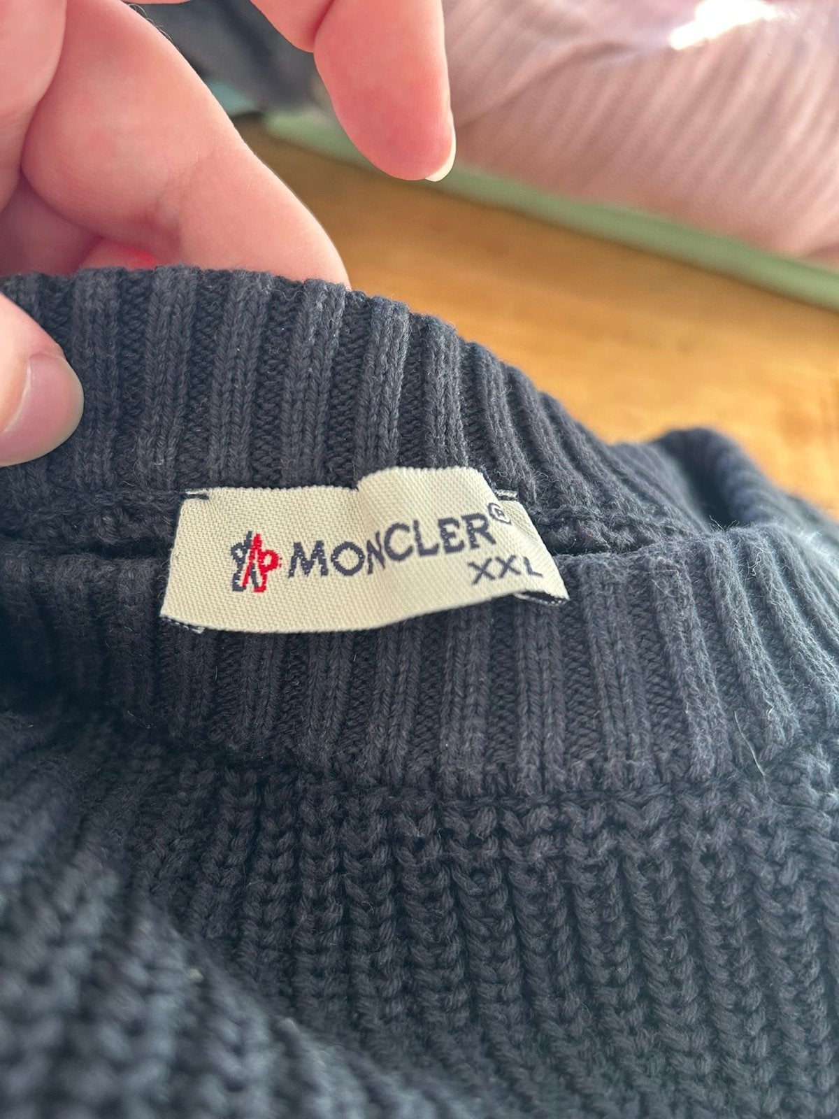 Moncler Gebreide Trui XXL - Stijlvol & Comfortabel, Kleding | Heren, Truien en Vesten, Ophalen of Verzenden, Zo goed als nieuw