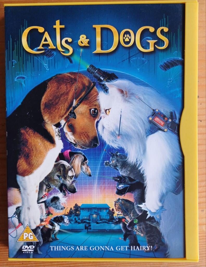Cats & Dogs DVD - Engelse Versie, Ophalen of Verzenden