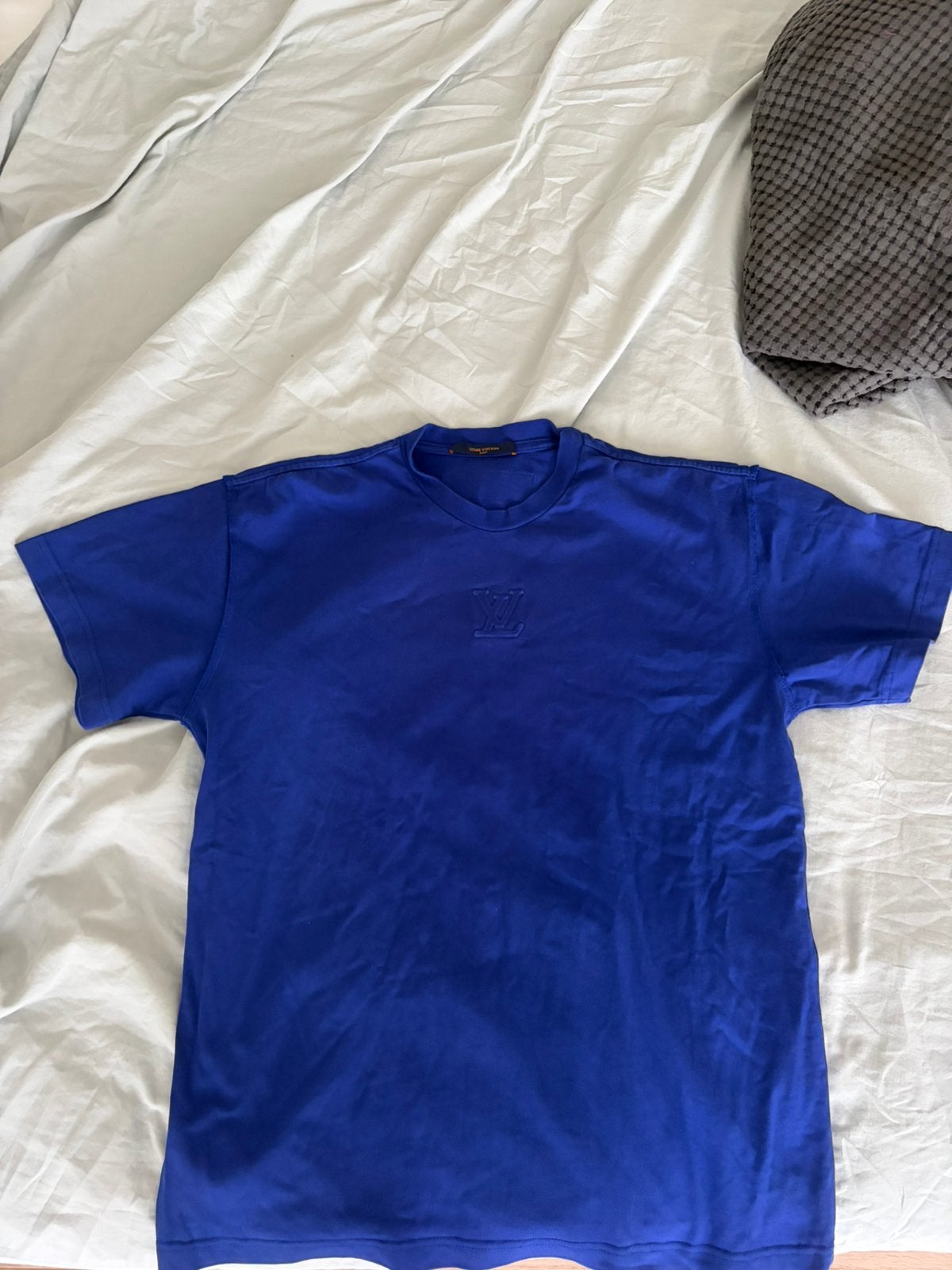 Lv shirt blauw, Ophalen of Verzenden, Zo goed als nieuw, Blauw