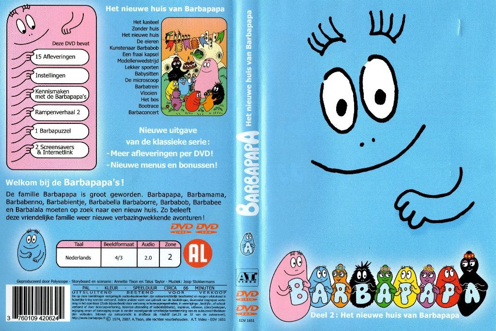 Barbapapa, deel 2 Het nieuwe huis van Barbapapa, Alle leeftijden, Ophalen of Verzenden, Zo goed als nieuw