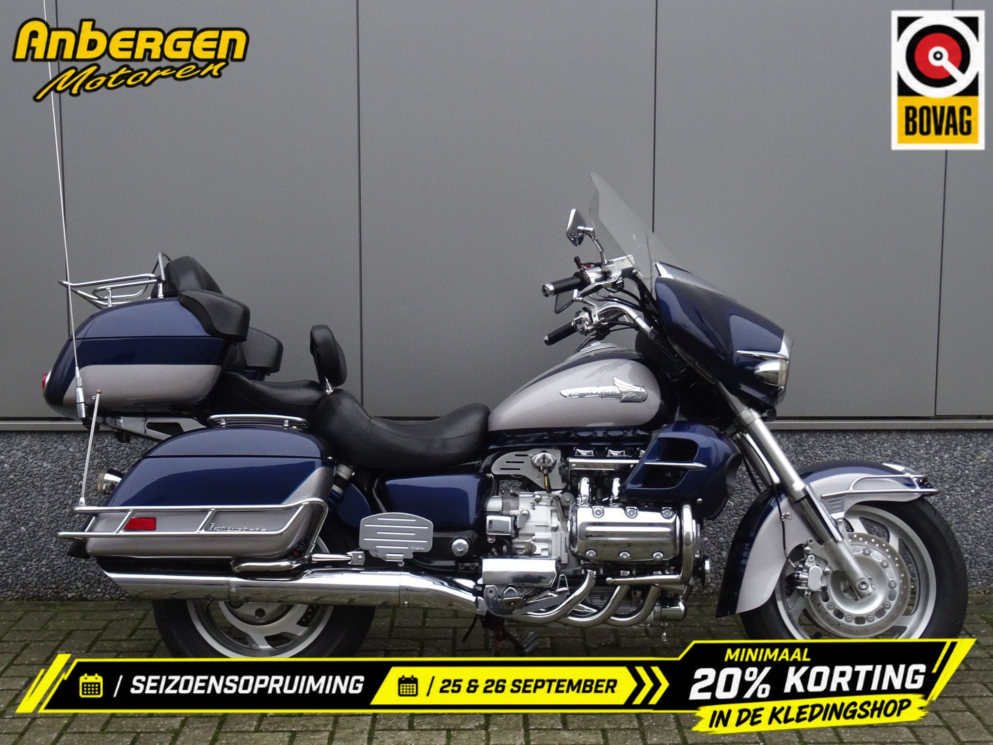 Honda GL 1500 F6C VALKYRIE INTERSTATE (bj 2003), Toermotor, 1520 cc, Gebruikt, Bedrijf