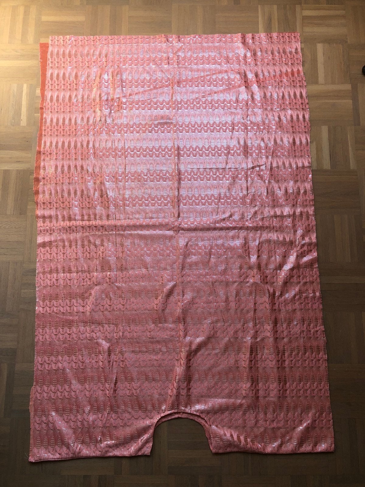 Afrikaanse jurkstof roze NIEUW (150 x 95 cm), Nieuw, Ophalen of Verzenden, 30 tot 120 cm, Katoen