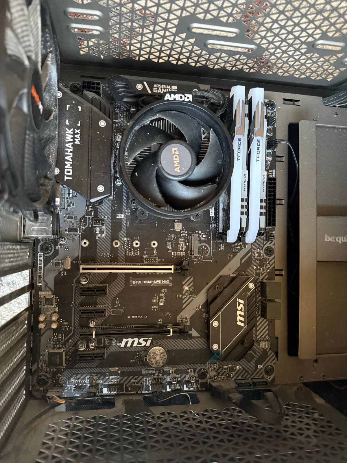 MSI B450 Tomahawk Max ATX Moederbord, Computers en Software, Moederborden, Ophalen, Gebruikt, AMD, DDR4