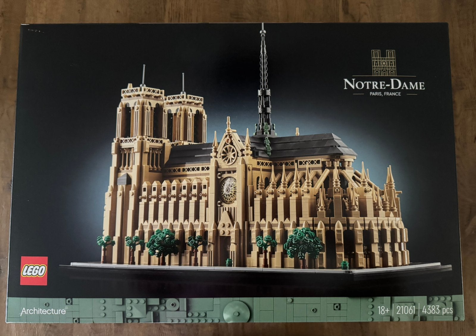 Nieuw in Doos Lego Architecture Notre-Dame van Parijs 21061, Ophalen, Lego, Nieuw, Architecture