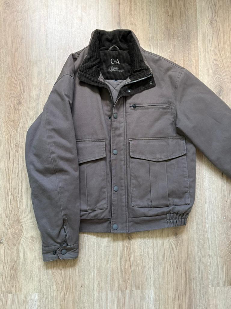 C&A mens jacket. size S., Kleding | Heren, Jassen | Winter, Ophalen of Verzenden, Zo goed als nieuw, Zwart