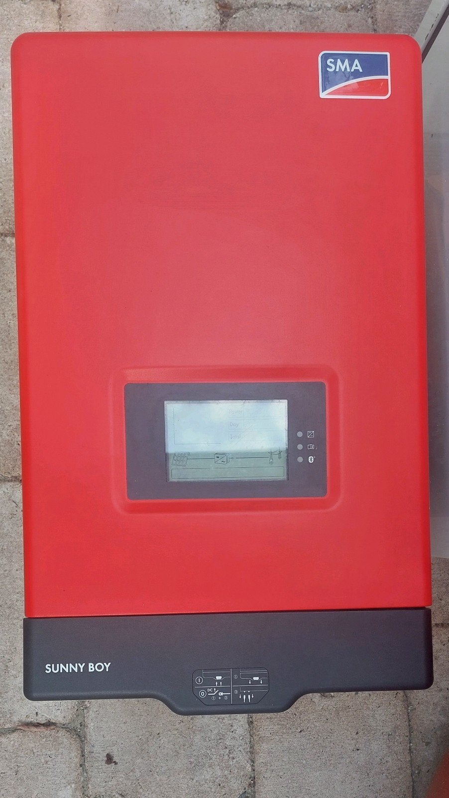 Zonnepanelen SMA 2000 watt omvormer 20 dakhaken twee dakails, Ophalen, 10 tot 15 m², Zwart, Overige typen