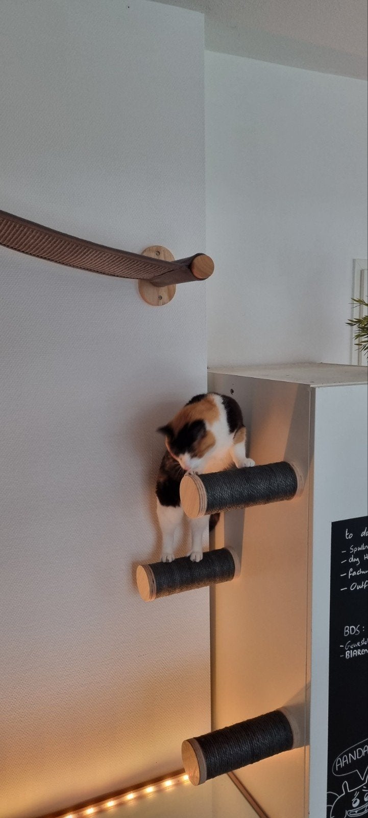 Wandmeubel kat set van 3, Ophalen of Verzenden, Zo goed als nieuw