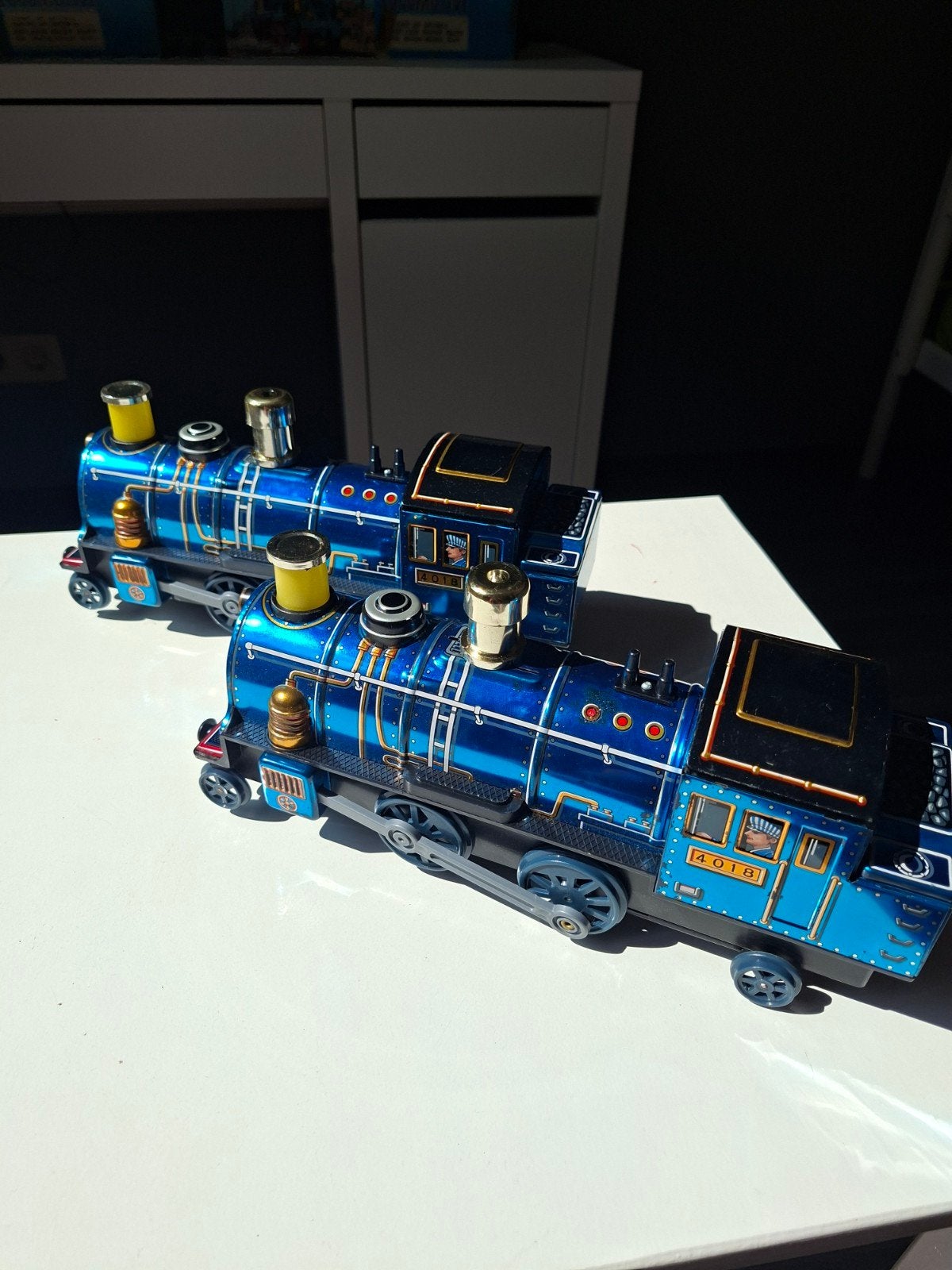 Twee locomotieven, zeer goede staat, met verpakking, Overige merken, Ophalen of Verzenden, Zo goed als nieuw, Gelijkstroom
